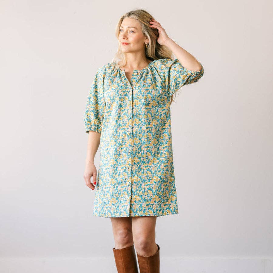 Paradise Floral Catalina Mini Dress