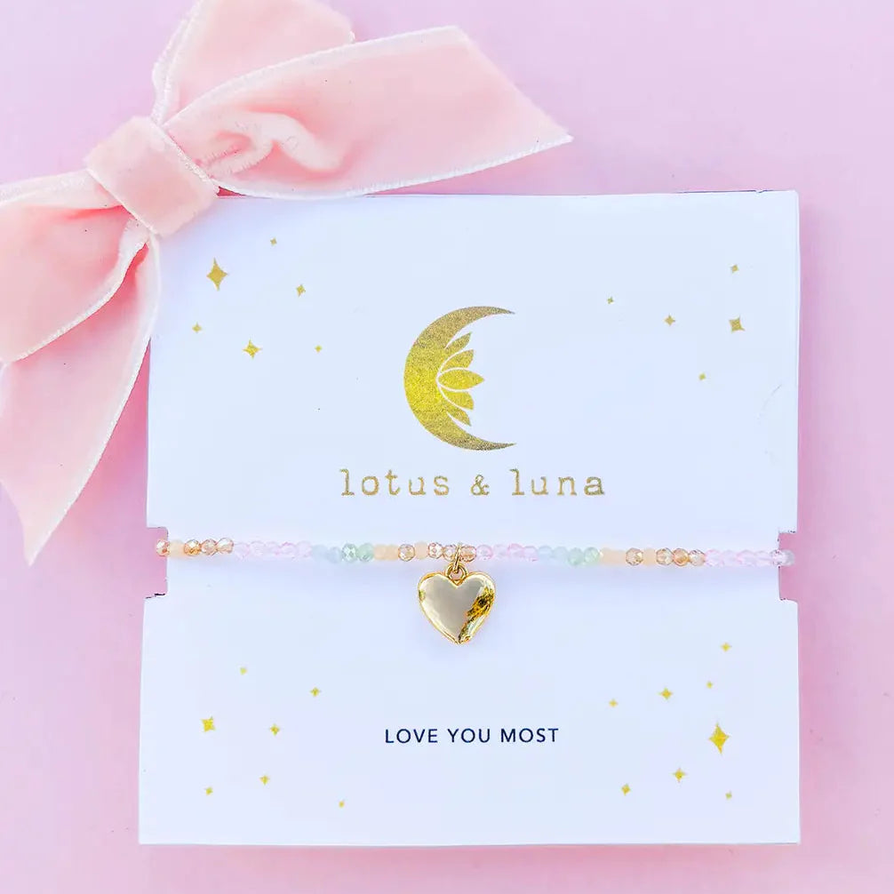 "Love You Most" Goddess Bracelet