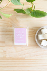 A Basket Full of Flowers Wax Melt