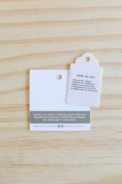 The Best is Yet to Come Car Diffuser