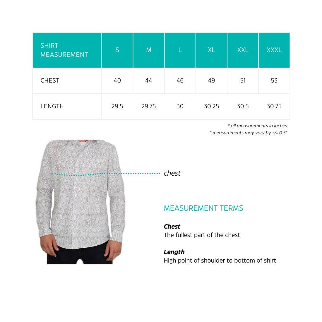 Ocean Stripes Organic Cotton Men's Button Down Shirt