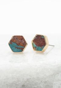 Desert Sky Studs in Copper