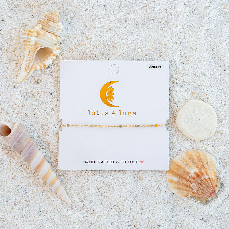 Circles in the Sand Anklet