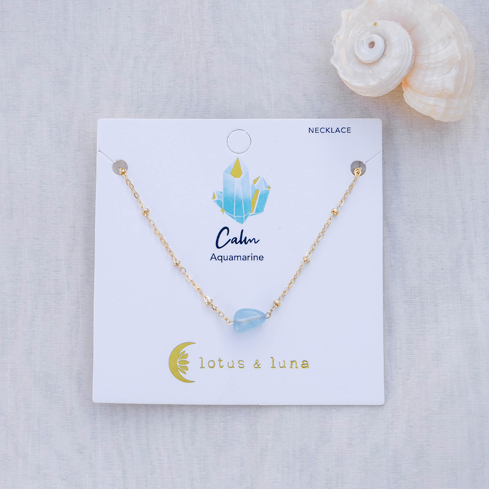 Aquamarine Necklace