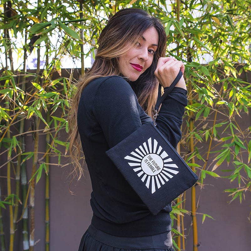 Future Is Female Wristlet Pouch