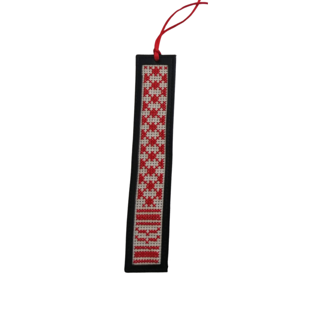 Kuffiyeh Bookmark - Red