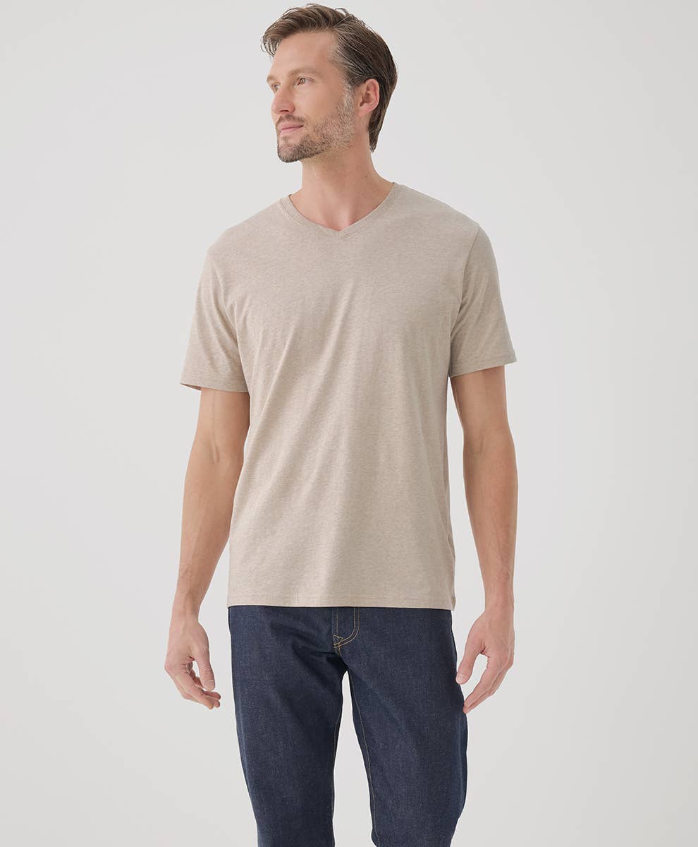 Men's Softspun V-Neck Tee