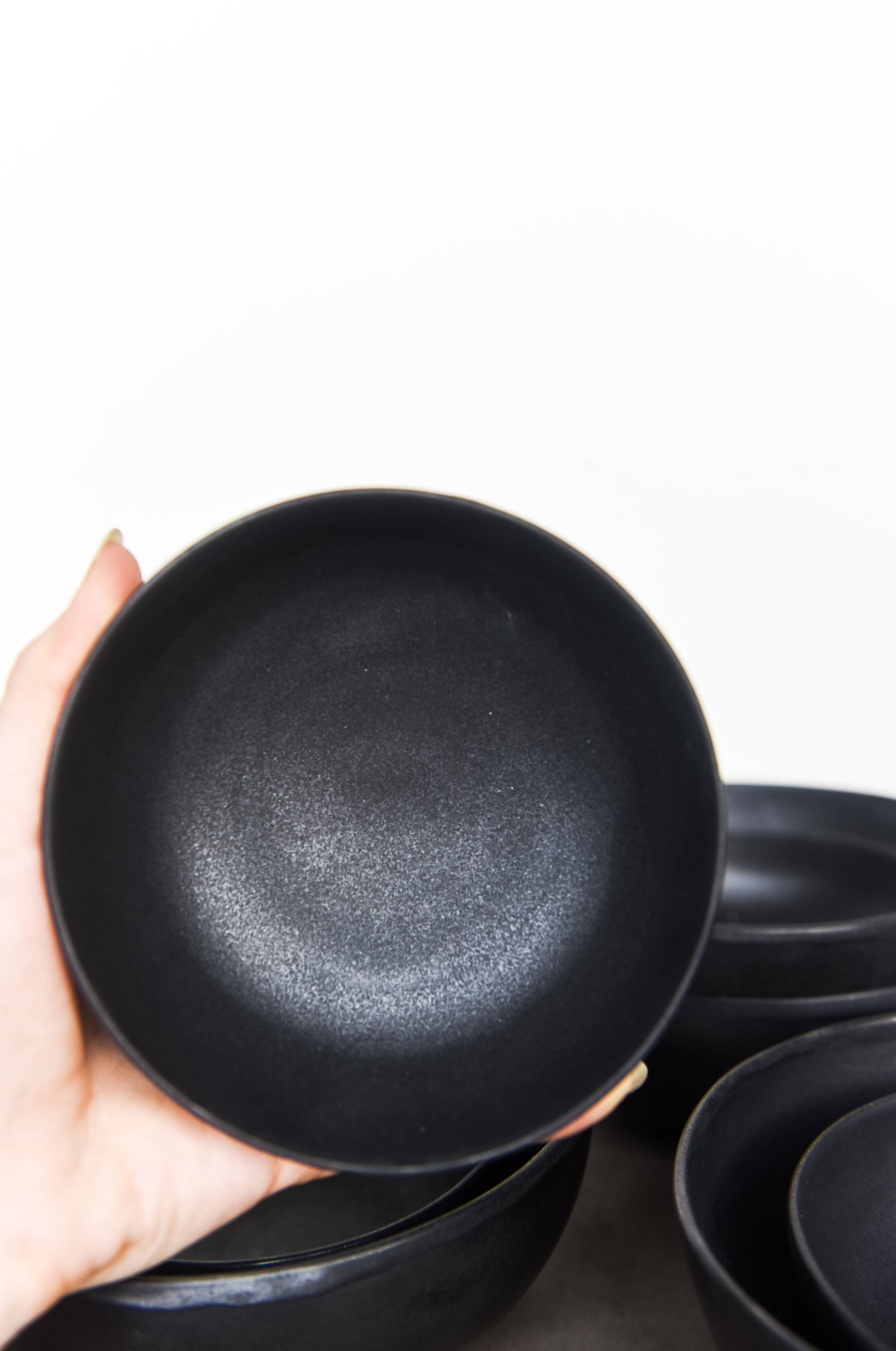 Handmade Ukrainian Matte Stoneware Bowls