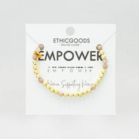 Gold Morse Code Bracelet | EMPOWER