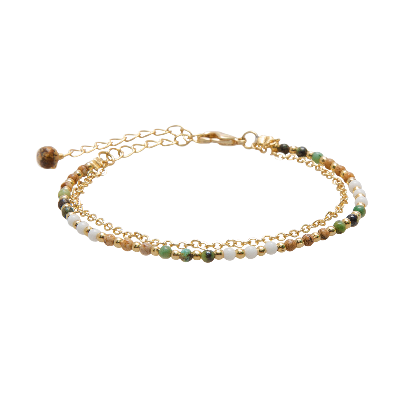 Peace Protector 2mm Layered Healing Bracelet