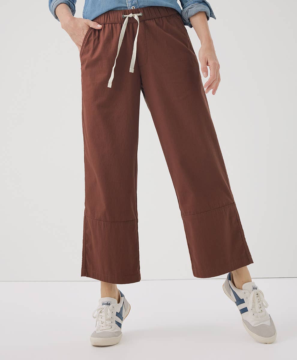 Women's Daily Twill Crop Pant