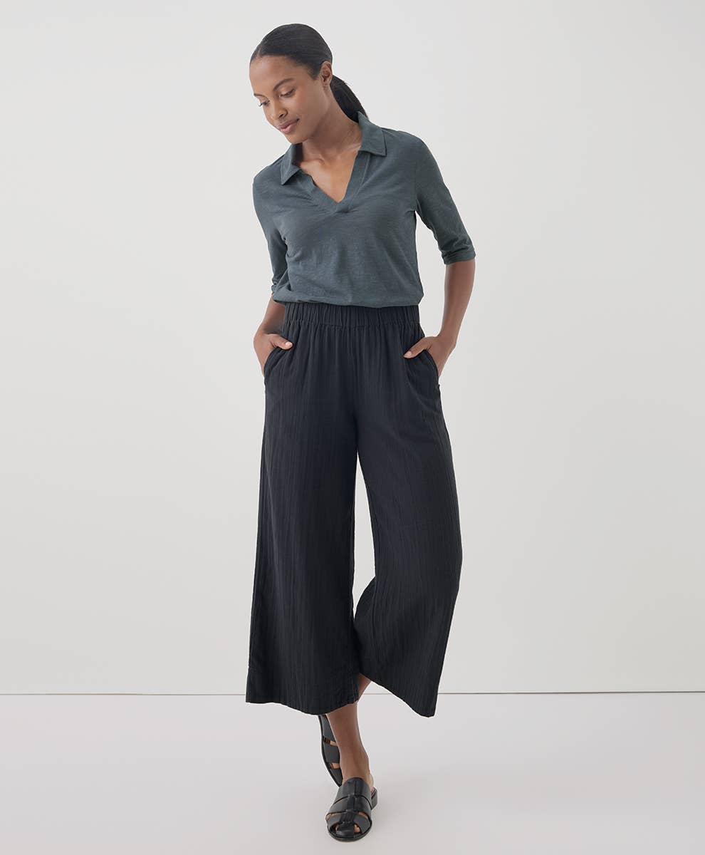 Women's Featherweight Slub Polo