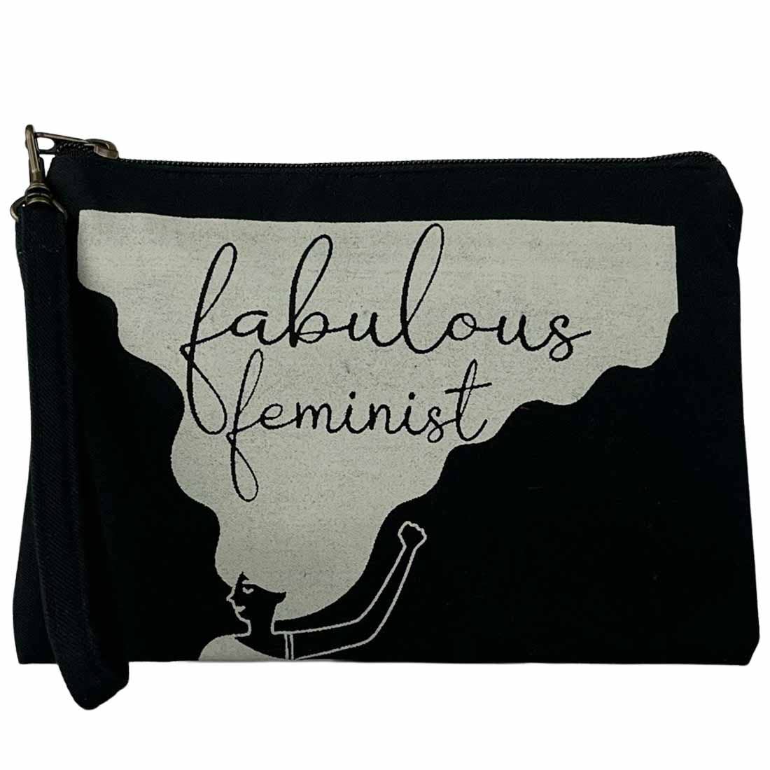Fabulous Feminist Wristlet Pouch