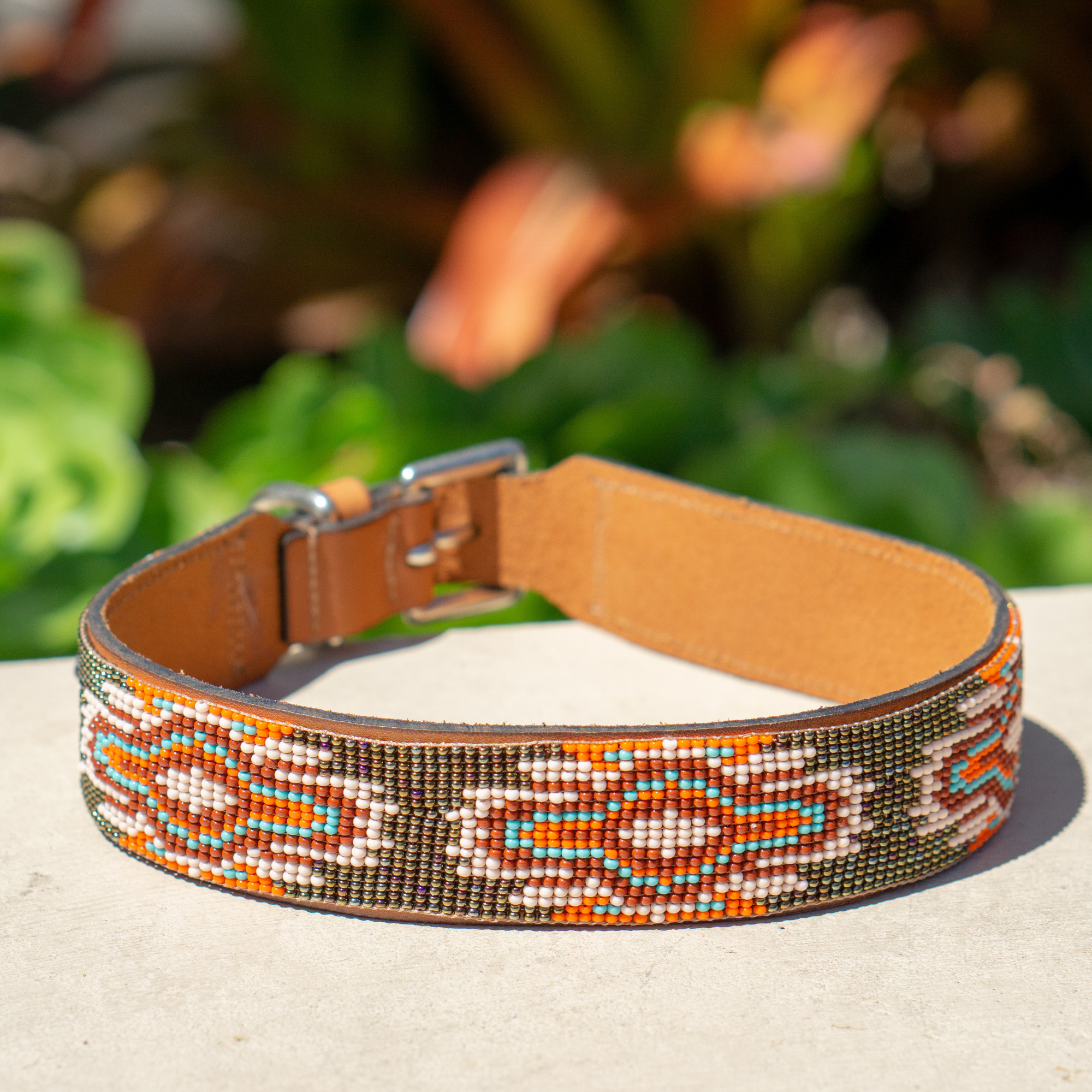Boho Chic Sambboho dog collar