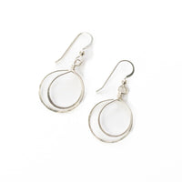 Zomi Circles of Unity Earrings in Sterling Silver