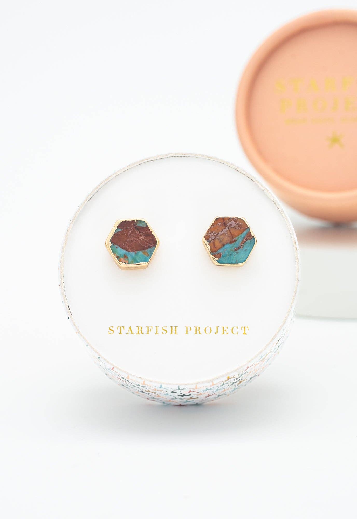 Desert Sky Studs in Copper