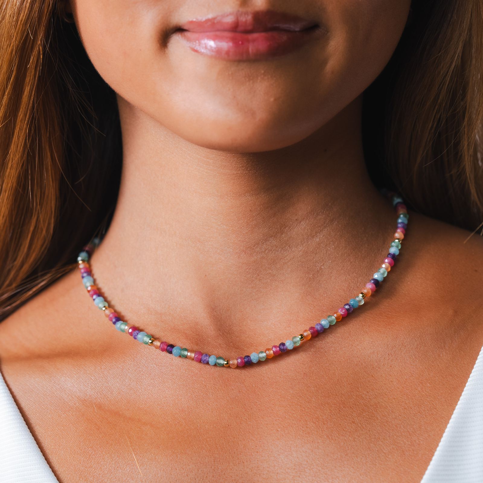 Lucky Charm 3mm Healing Necklace