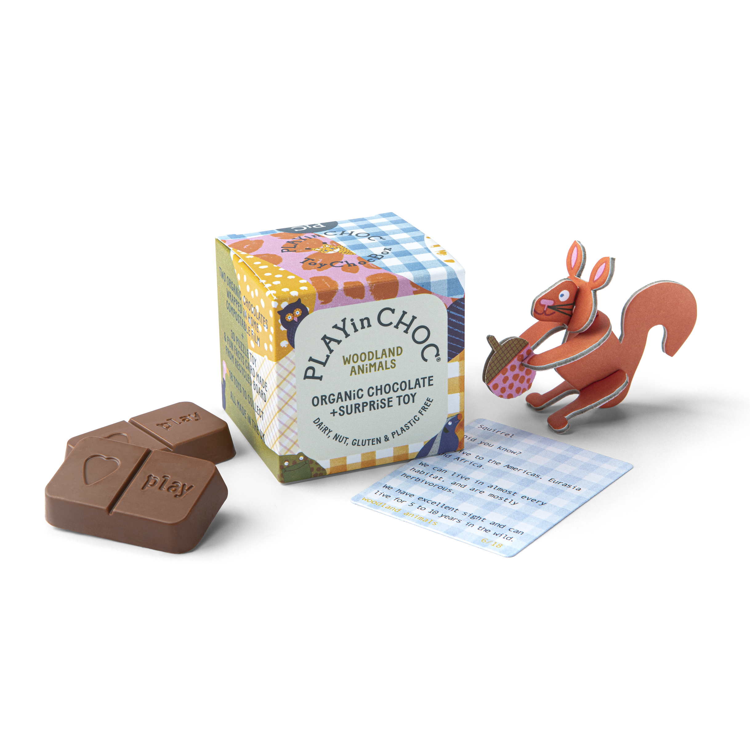 ToyChoc Box® - WOODLAND ANiMALS