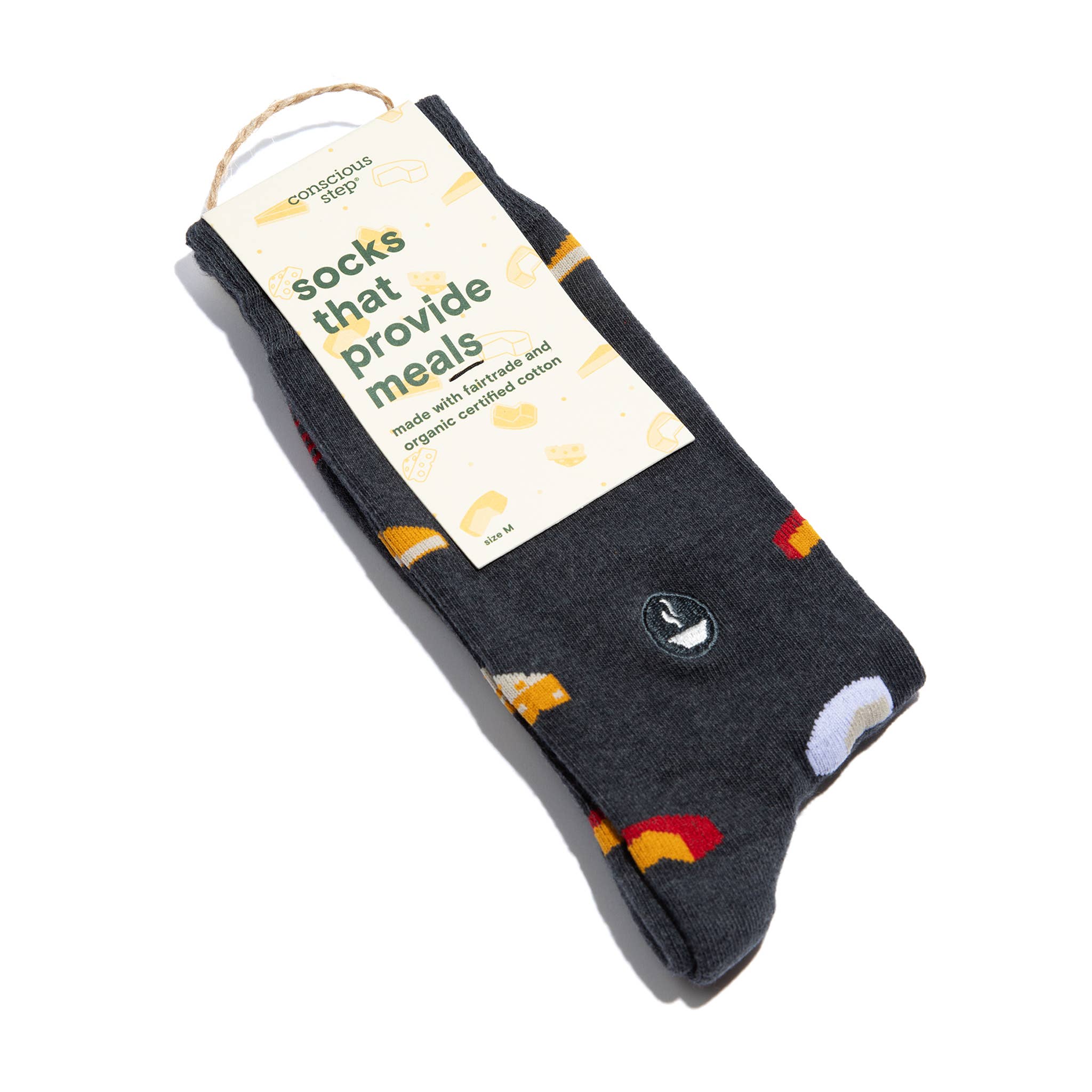 Socks that Provide Meals (Gray Cheese)
