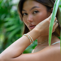 Imagination & Inner Peace 4mm Metal Accent Bracelet