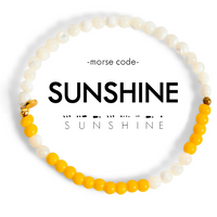 Morse Code Bracelet | SUNSHINE