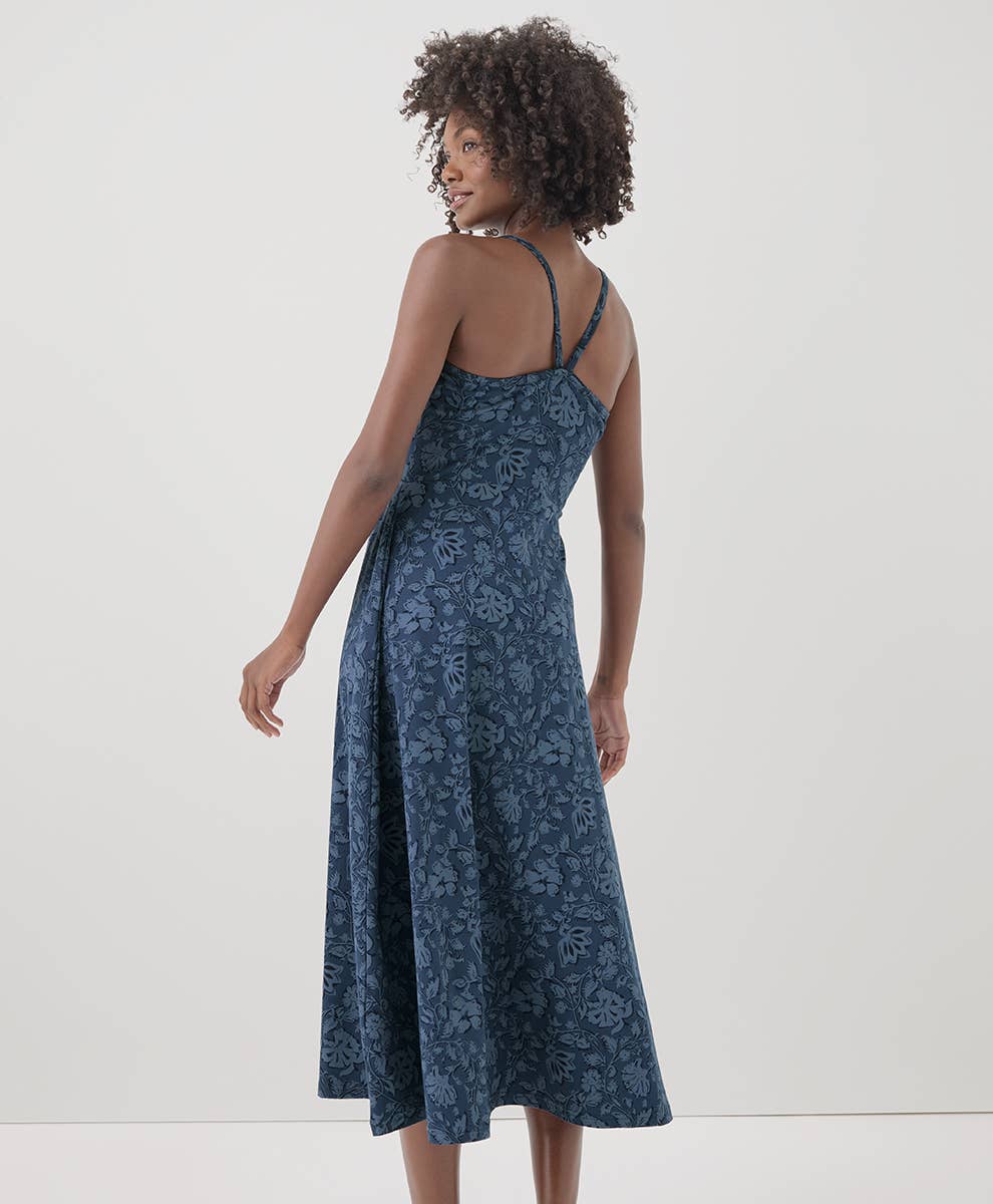 Women's Fit & Flare Midi Dress