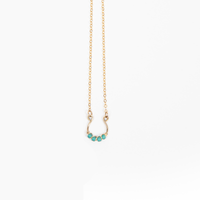 Moab Western Horseshoe Necklace in 14k Gold Filled