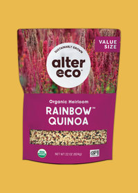 Rainbow Heirloom Quinoa, Value Size 22oz Bag