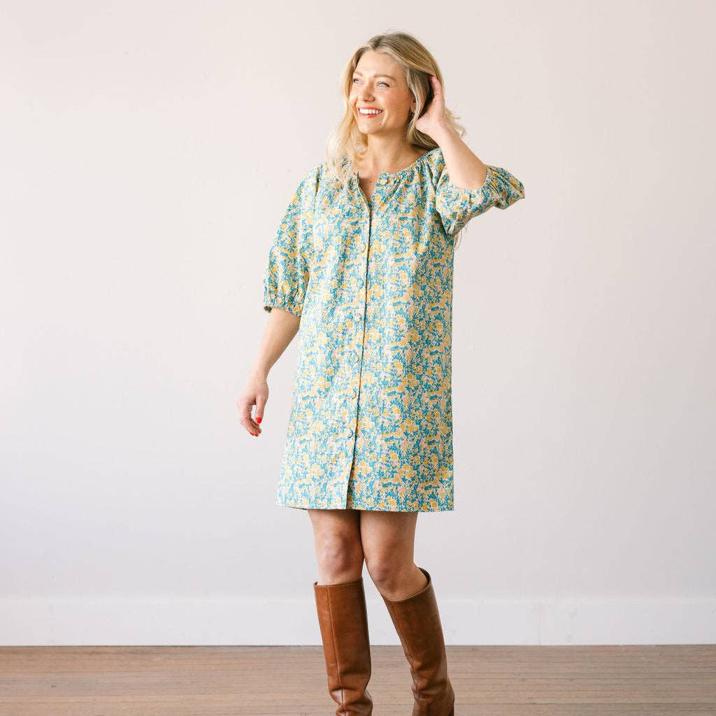 Paradise Floral Catalina Mini Dress