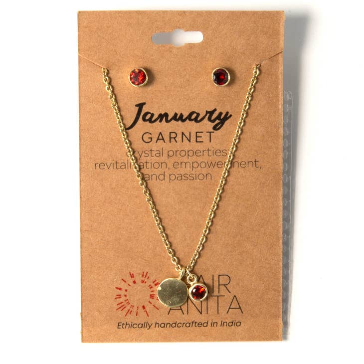 Birthstone Crystal Set