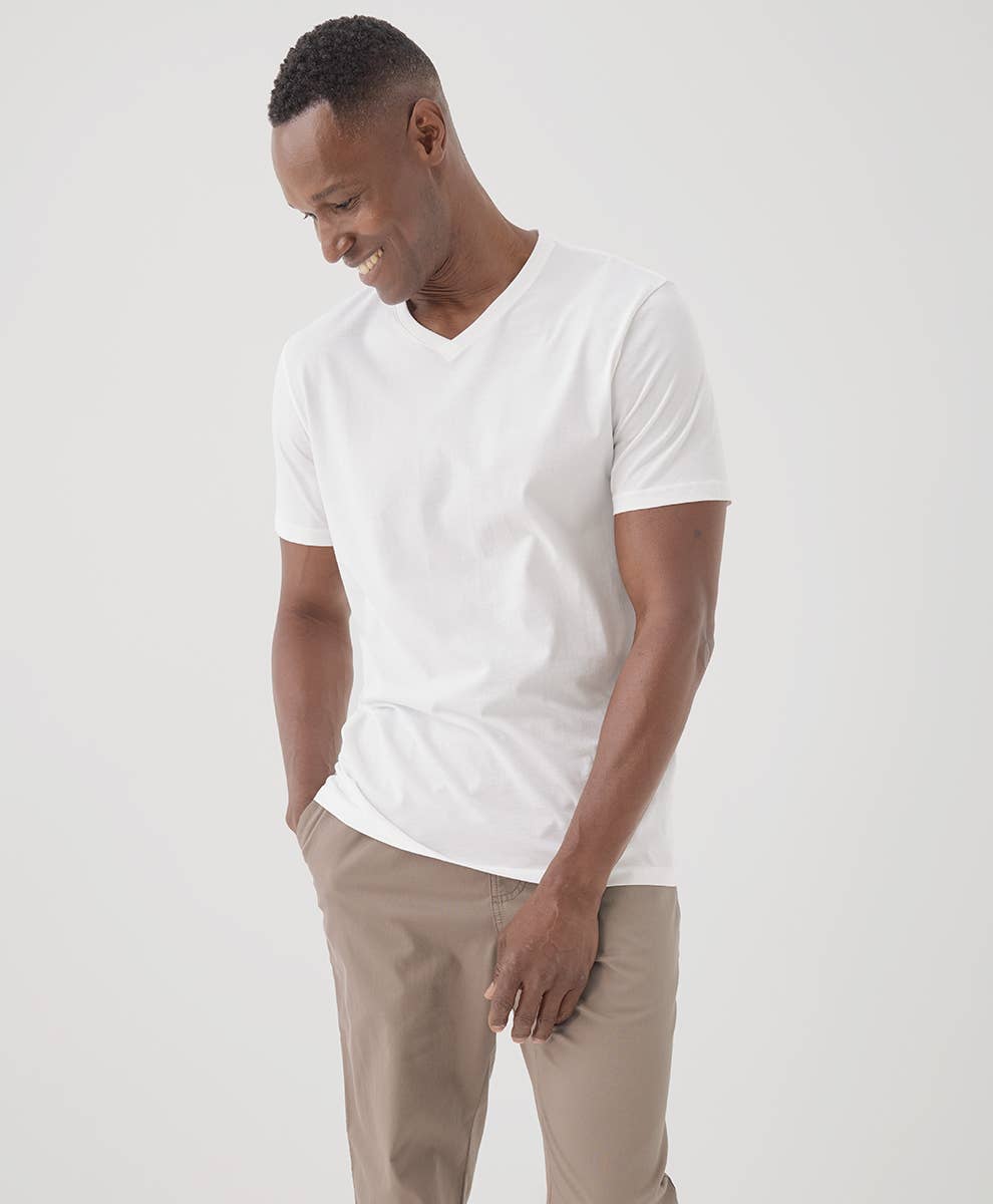 Men's Softspun V-Neck Tee