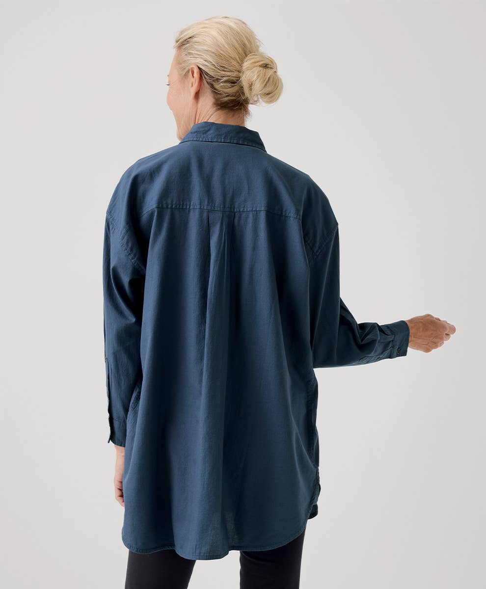Women's Sunset Lightweight Cotton Oversized Shirt