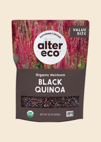Black Heirloom Quinoa, Value Size 22oz Bag