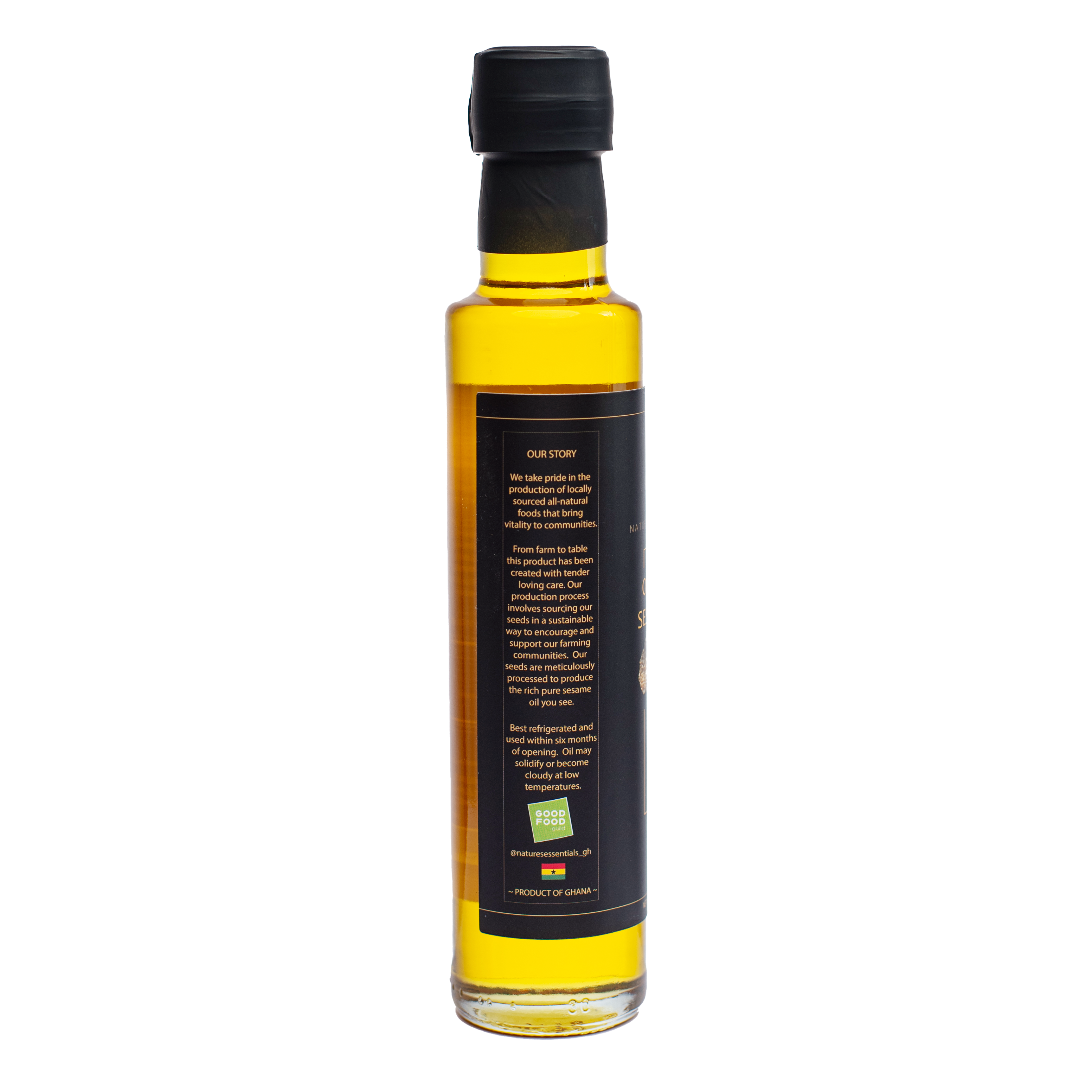 100% Pure Sesame Oil - Cold pressed