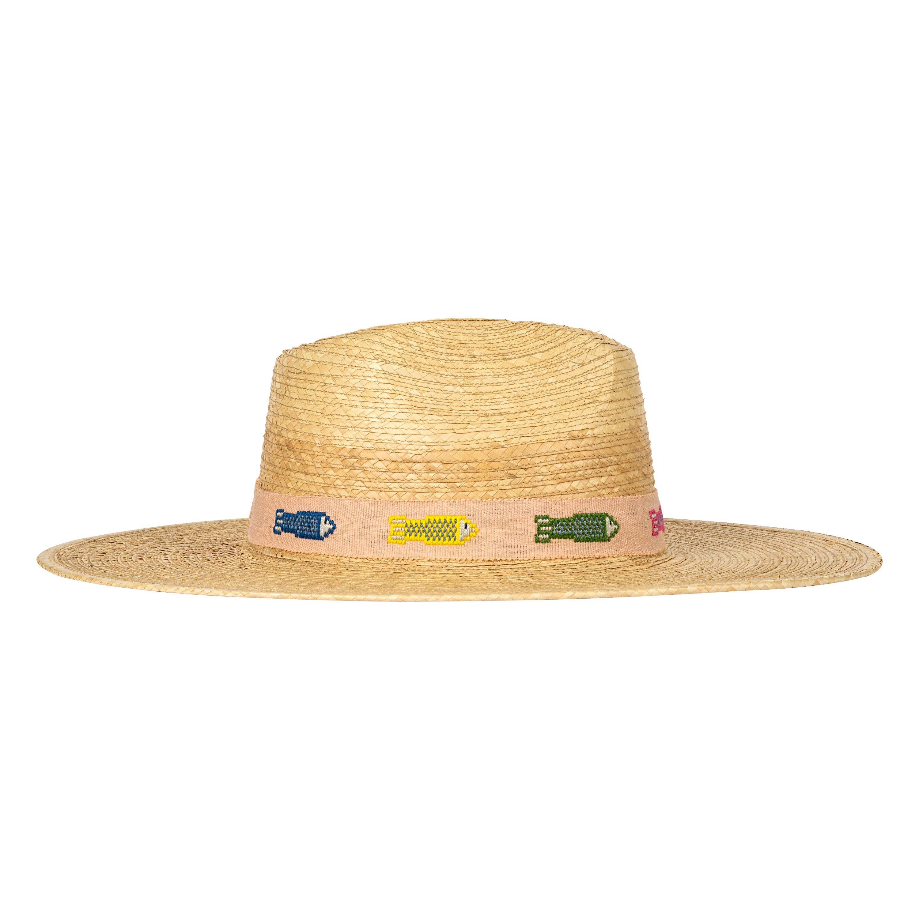 Colorful Fin Palm Hat