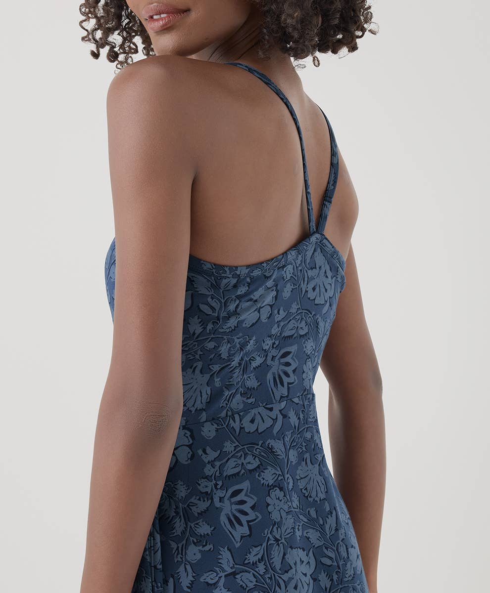 Women's Fit & Flare Midi Dress