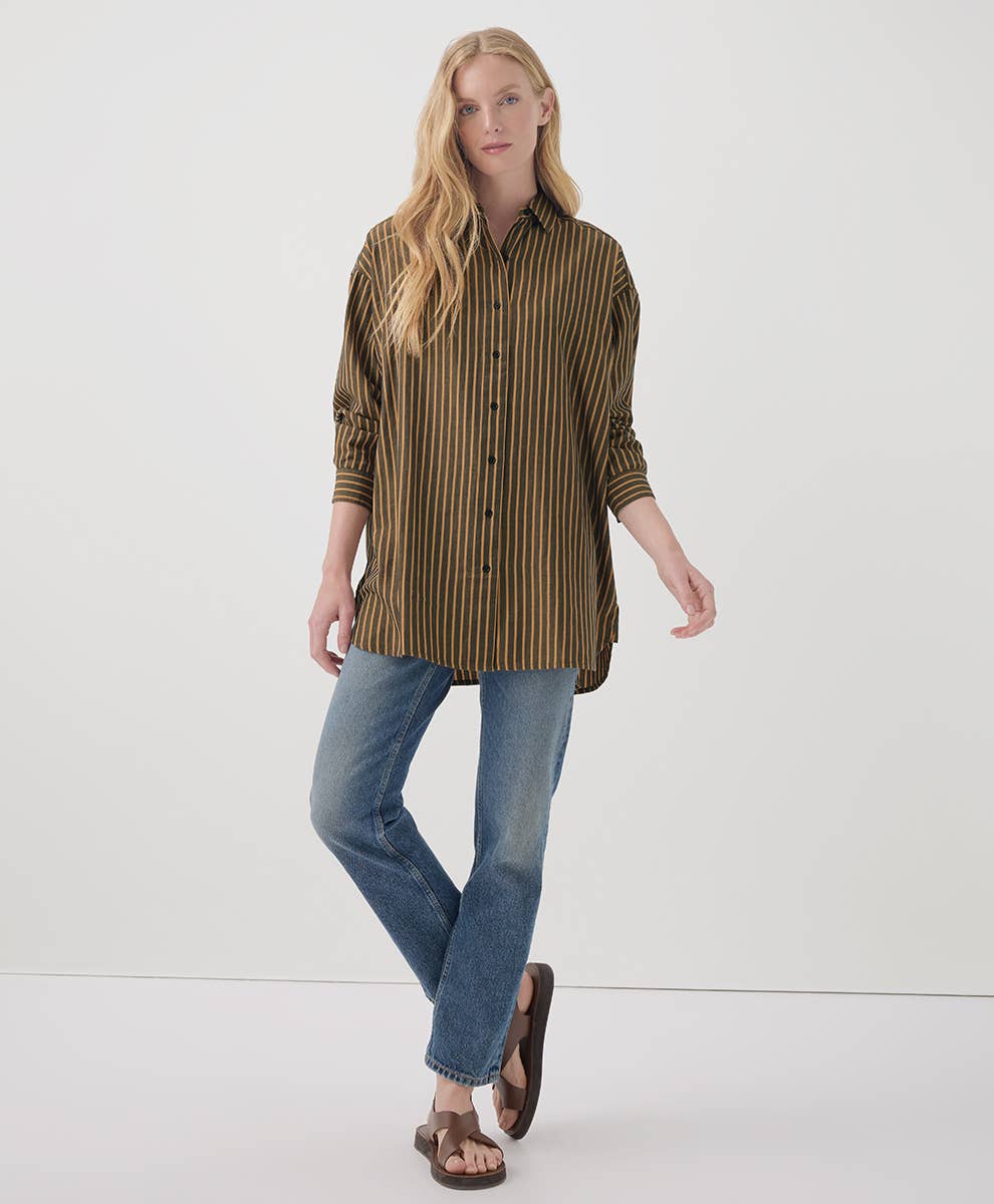 Women's Sunset Lightweight Cotton Oversized Shirt