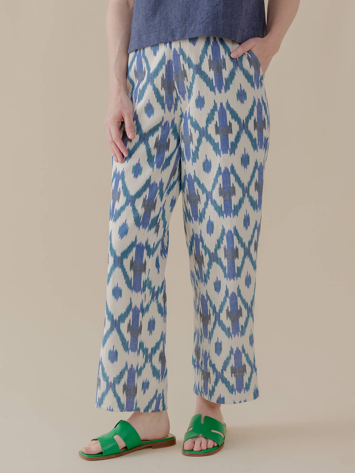 Tabitha Pant Seashore Ikat