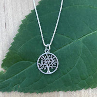 Tree of Life Necklace - Sterling Silver