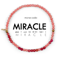 Morse Code Bracelet 3mm | MIRACLE