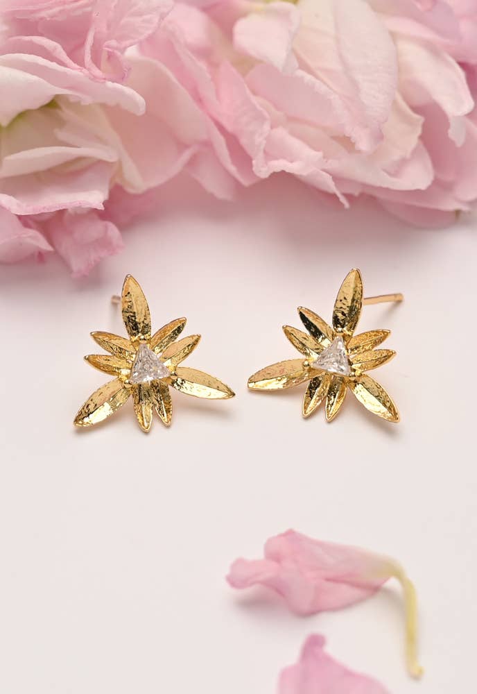 Sunlit Blossom Earrings