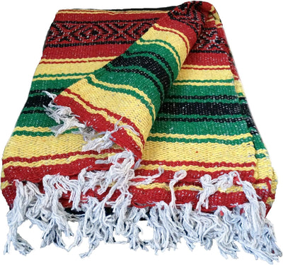 Rasta Mexican Falsa Yoga Blanket