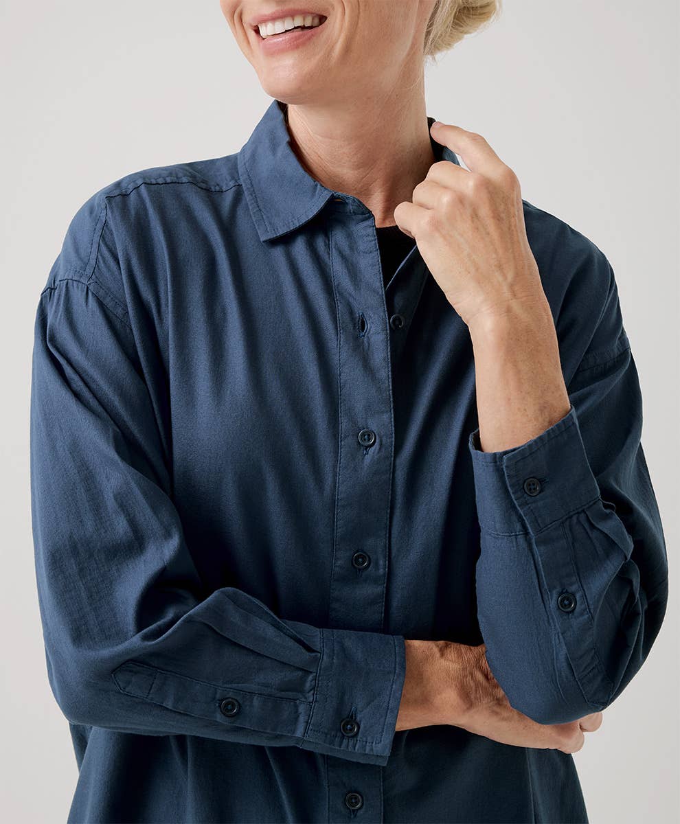Women's Sunset Lightweight Cotton Oversized Shirt