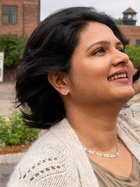 Little Hexagon Studs