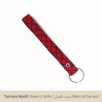 Lina Key Fob - Red