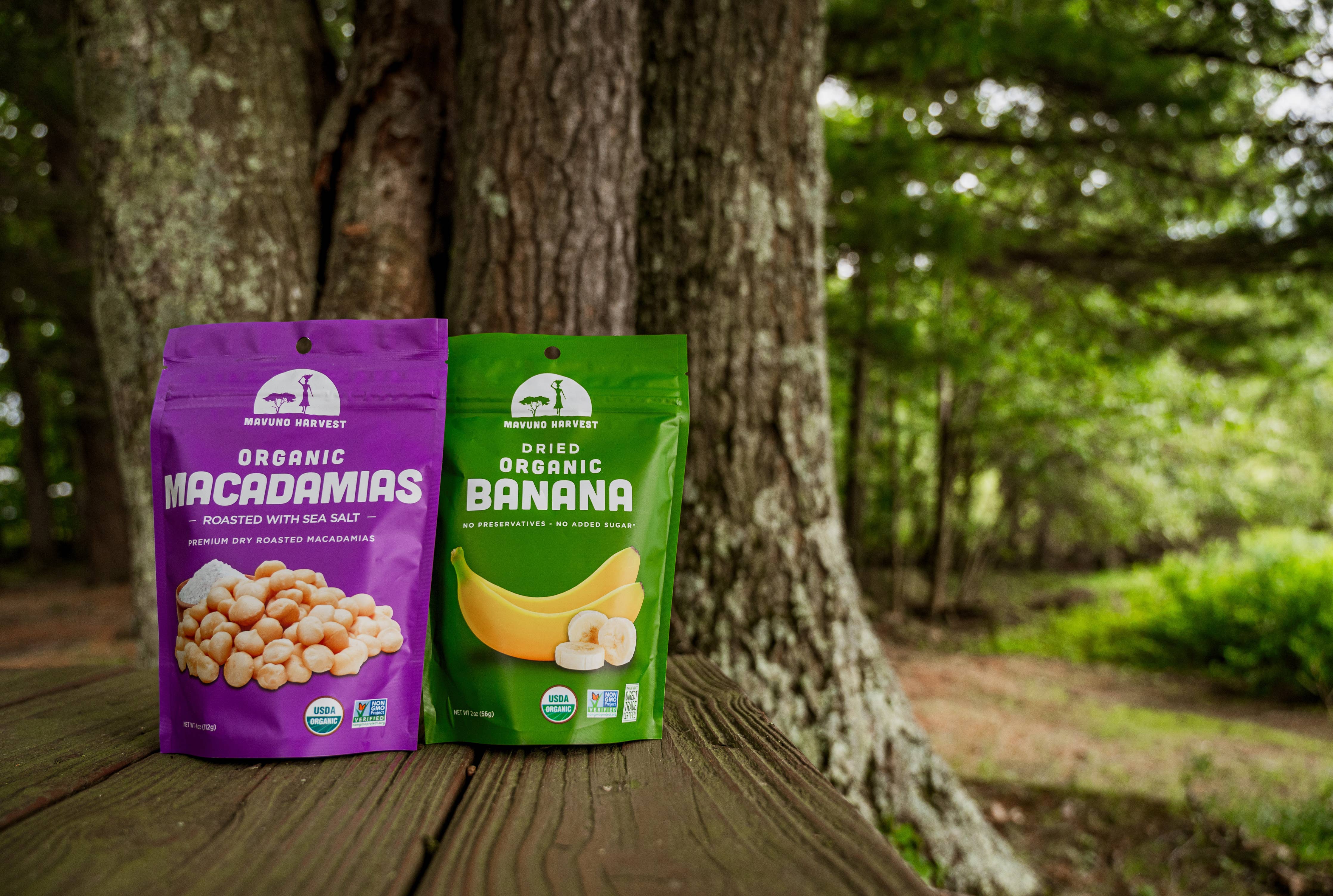 Organic Dry Roasted Macadamias with Sea Salt