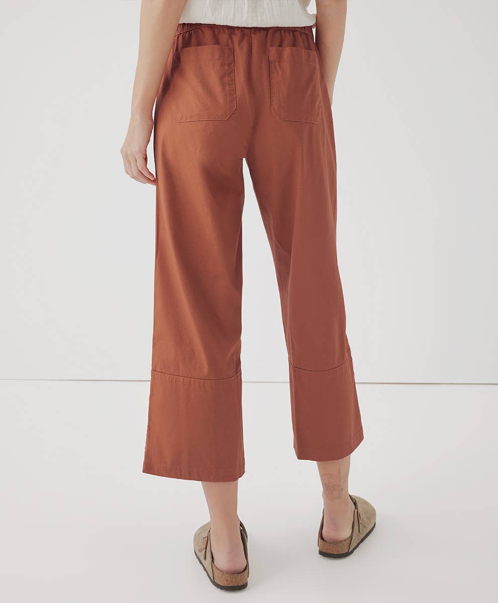 Women's Daily Twill Crop Pant