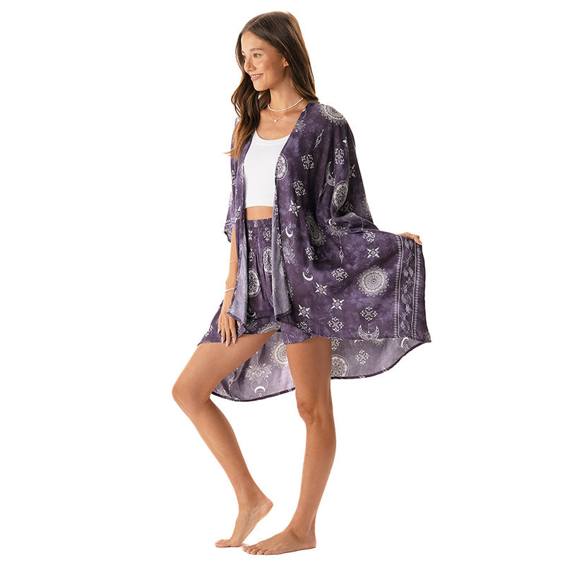 Mystic Plum Kimono