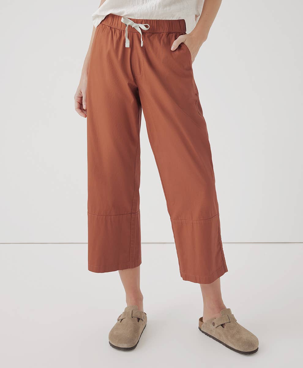 Women's Daily Twill Crop Pant