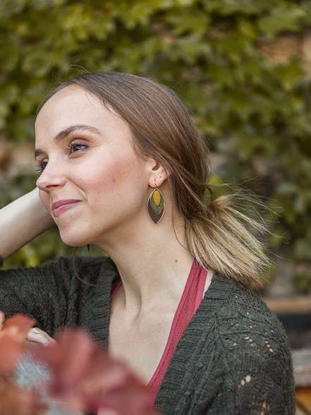 Leaf Tones Earrings